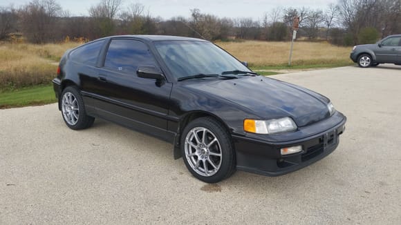 Jeremy CRX Si, fully suspension makeover