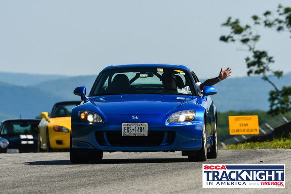 Leading the novice group on Touring laps at Palmer on June 30th