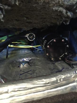 Installed in car