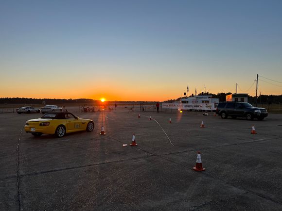 Think I was last to roll in on Friday night so I missed out on test and tune, plus course walks. Sunday morning I was the first in grid and the first out walking the course. Much better runs on day 2