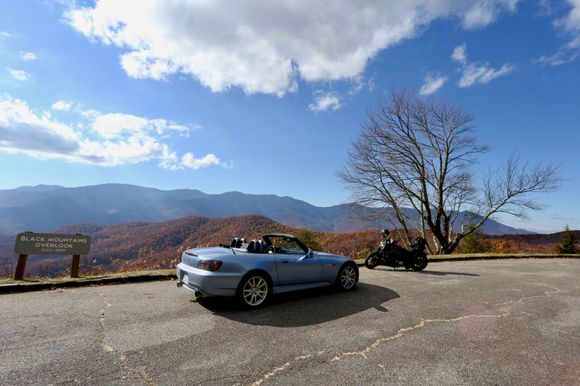 It was actually pretty hot up here.