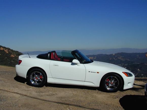 Sant Monica Mountains &amp; My S2000.jpg