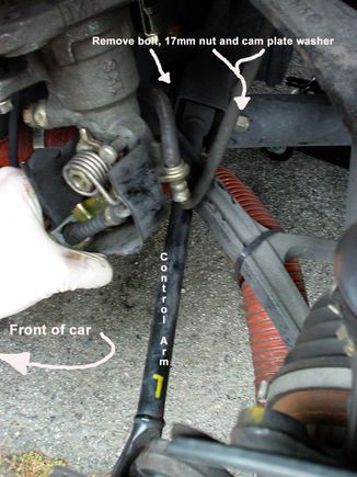 7- Control Arm Removal