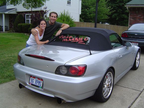 just married