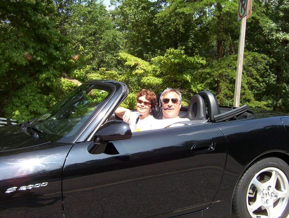 Tom and his wife.
