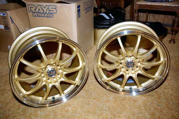 Volk 17" LE28N's in Gold