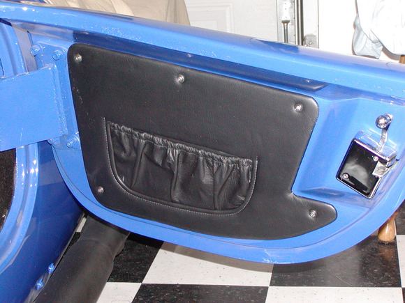 Passenger door pocket