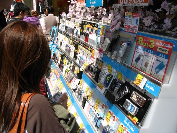 So many cell phones