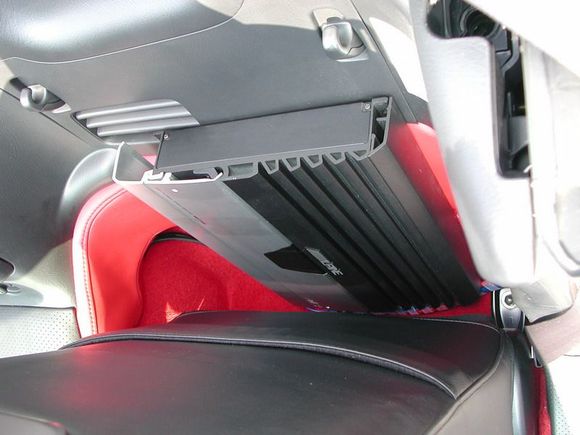 Alpine Amp Behind Seat