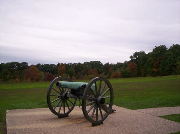 Cannon and Fall foliage