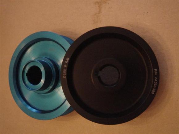 Vortech pulley 3.8"