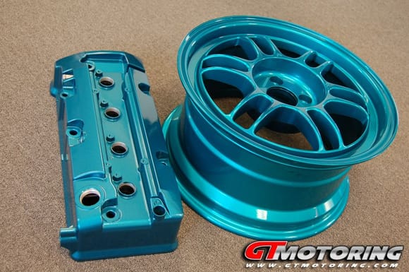 J&#39;s real valve cover and color matched custom RPF1 by GT