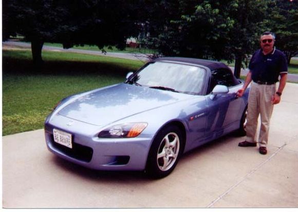 Me &amp; my S2000 July 2003.JPG