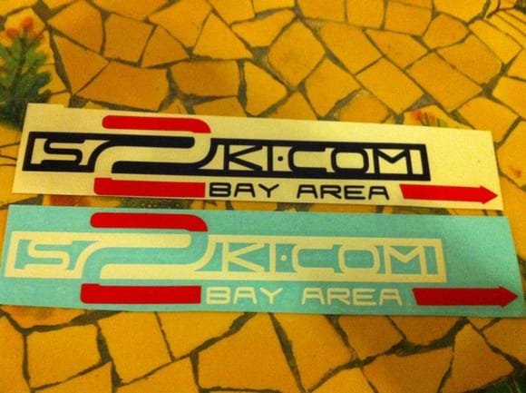 S2ki Bay Area Stickers