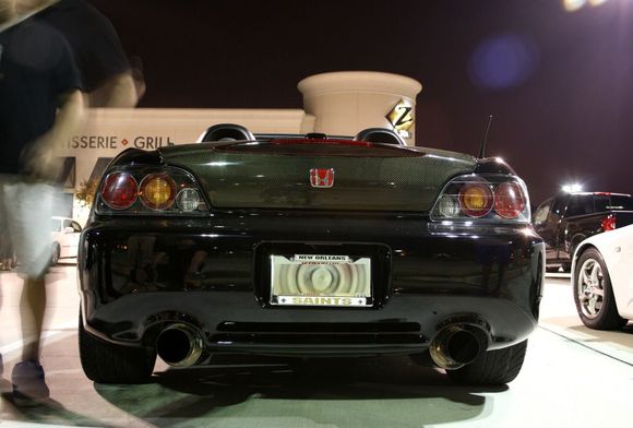 My 05' w/Greddy Ti exhaust and Seibon CF Trunk.