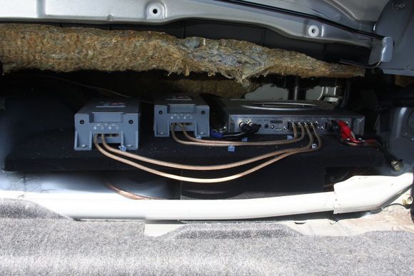 Amp and Crossover Mounting