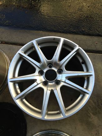 Front 2 - 17x8.5 AP2 V1 Rear Machined to fit front hub