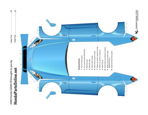 S2k papercraft CR 1of4