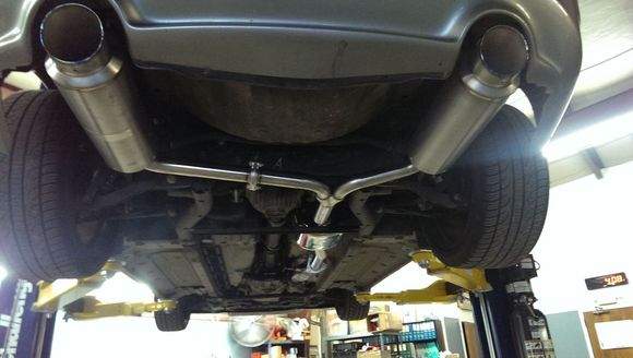 Mugen Exhaust 2.2L S2000 Installed