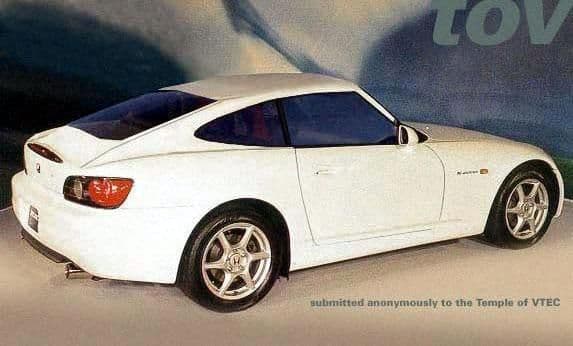 A photoshopped S2000 Coupe