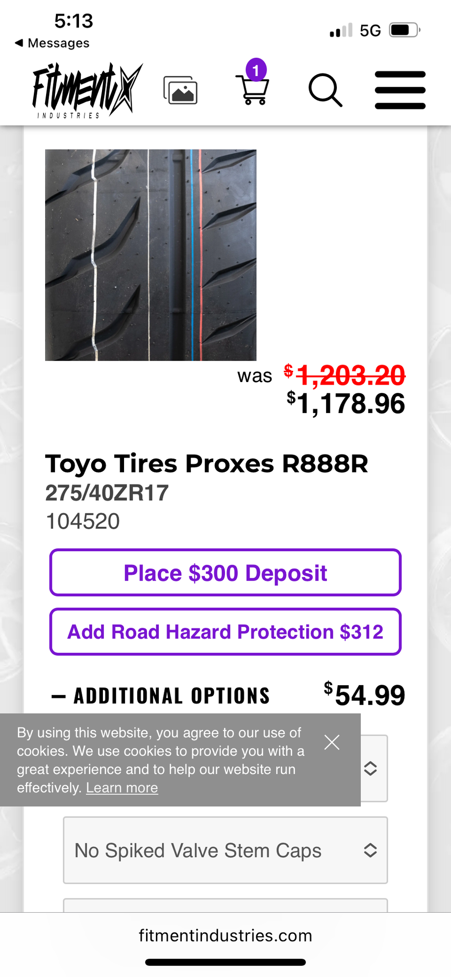 And the slightly more aggressive 100tw r888