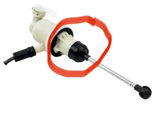 Should the push rod be seated in a ball joint in the circled end?