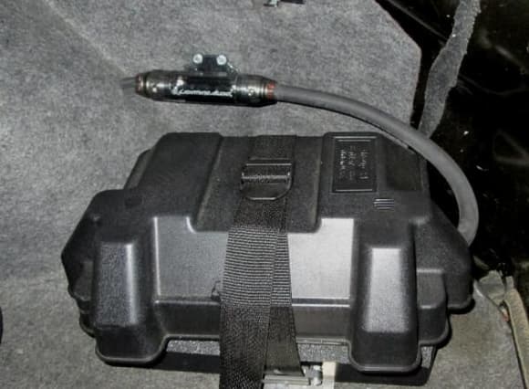 Battery Box in trunk