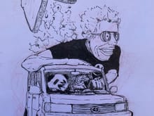My drawing of my ‘06 xB