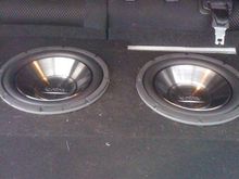 2 10&quot; infinity reference subs