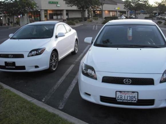 mines the left one =) my freinds is the right one