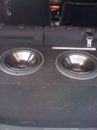 2 10&quot; infinity reference subs