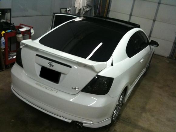 Sheena's (tCvirus) 2007 Super White Scion tC