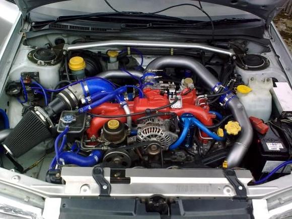 The latest engine bay shot!