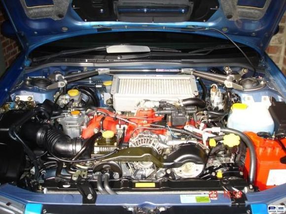 mint engine bay