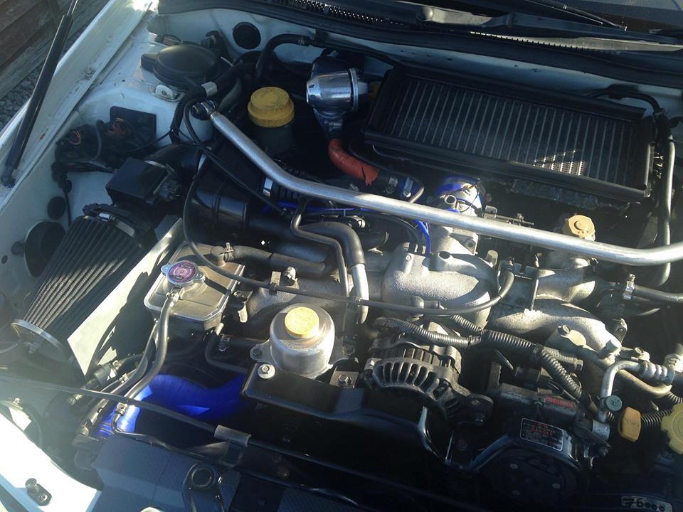 Version 1 replacing intake Resonator box Subaru