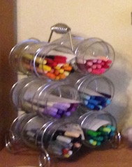 The Flamingo Chronicals: The Best Marker Storage Ever!