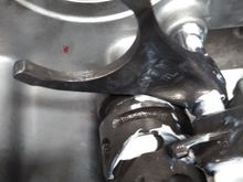 The forks only go one way, make sure they're right or it's coming back apart. Cycle the transmission by hand several times before closing up the cases.