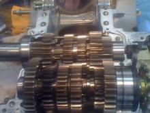 upper crank case half and tranny without crank