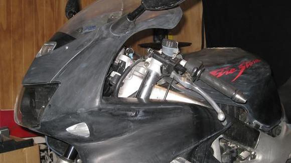 sanded left front