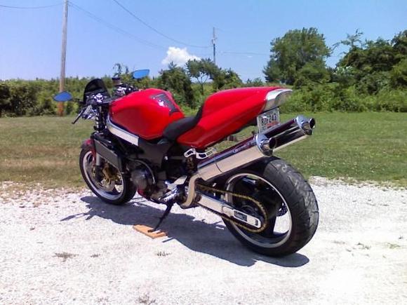 new gold chain swingarm extenders