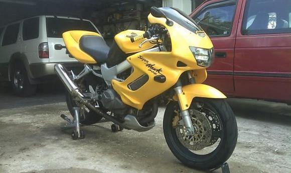 just after installing the new complete tail section,rear subrame and plastics