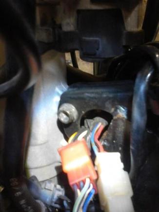 Used the original gauge cluster mount