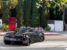 Matte/black Huayra by Effspot Photography