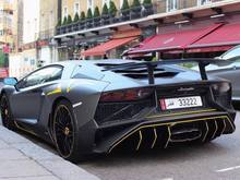 Interesting spec on this Lamborghini Aventador LP 750-4 SV from Qatar.