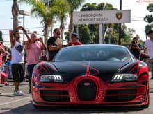 Bugatti Veyron "L'or Rouge". By Nathan Craig Photography