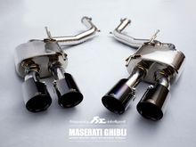 Fi Exhaust for Maserati Ghibli 3.0T - Valvetronic Muffler.