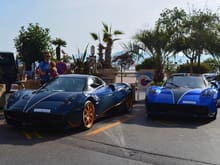 What an epic convoy we have here! Saudi supercars taking over Cannes this summer. Not 1, but 2 of these beautiful masterpieces that both hail from KSA.