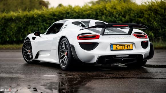 White 918 Spyder by @Arnoud Wilbrink Photography