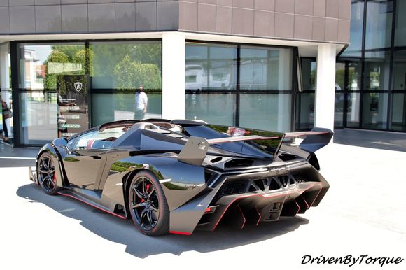 Black Lamborghini Veneno Roadster (1 of 9). By @DrivenByTorque