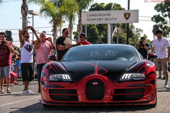 Bugatti Veyron "L'or Rouge". By Nathan Craig Photography